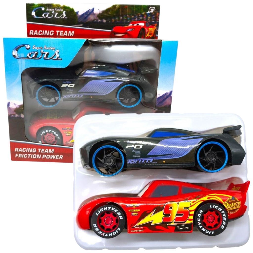 Набір машинок "Макквін/McQueen", 2 шт. у наборі, герої, інерція, Star Toys - № 2 Набір машинок "Макквін/McQueen", 2 шт. у наборі, герої, інерція, Star Toys - № 2