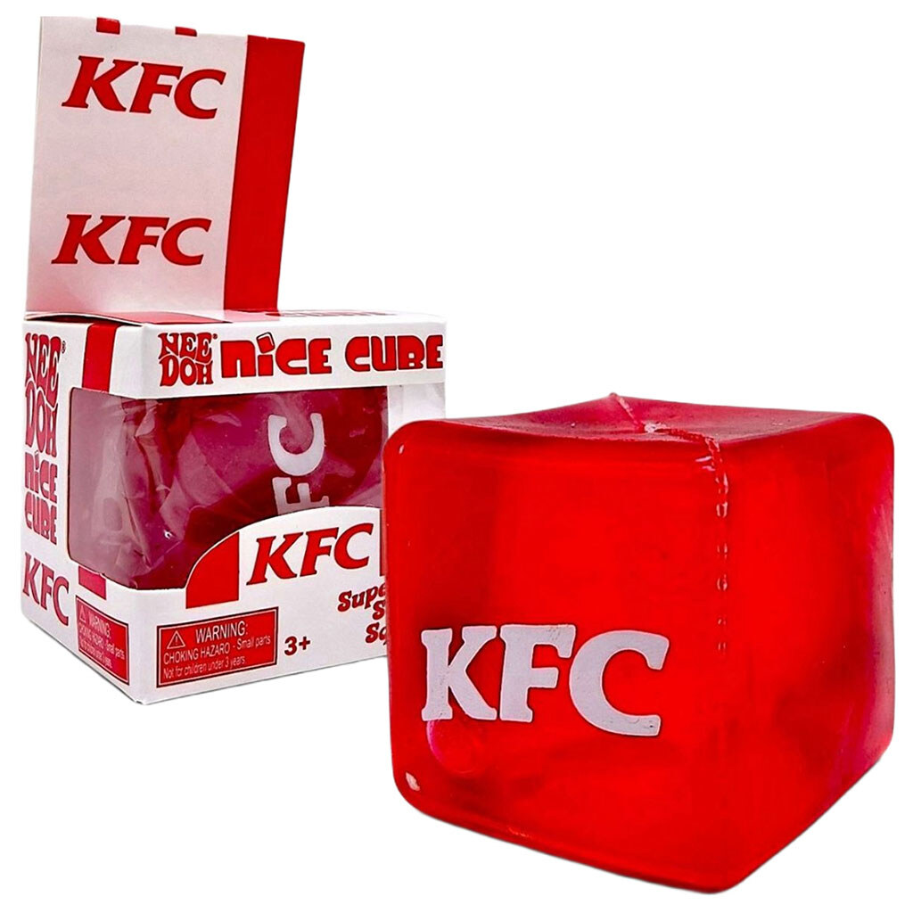 Сквиш-антистресс "Кубик льда: KFC", 5 см, Mic - № 2 Сквиш-антистресс "Кубик льда: KFC", 5 см, Mic - № 2