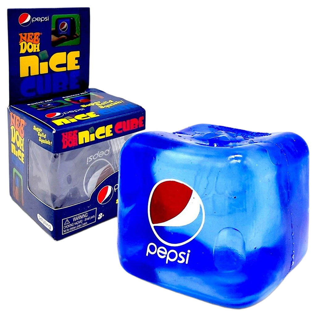 Сквиш-антистресс "Кубик льда: PEPSI", 5 см, Mic - № 2 Сквиш-антистресс "Кубик льда: PEPSI", 5 см, Mic - № 2