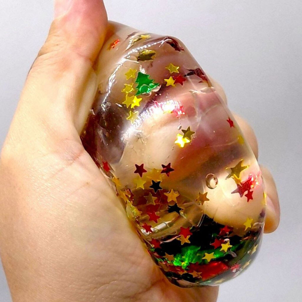 Сквиш-антистресс "Кубик льда", LED подсветка, со звездочками, 5 см, Mic - № 4 Сквиш-антистресс "Кубик льда", LED подсветка, со звездочками, 5 см, Mic - № 4