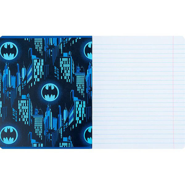 Зошит "DC Comics", 18 арк., гібридний лак + УФ лак, Kite - № 3 Зошит "DC Comics", 18 арк., гібридний лак + УФ лак, Kite - № 3