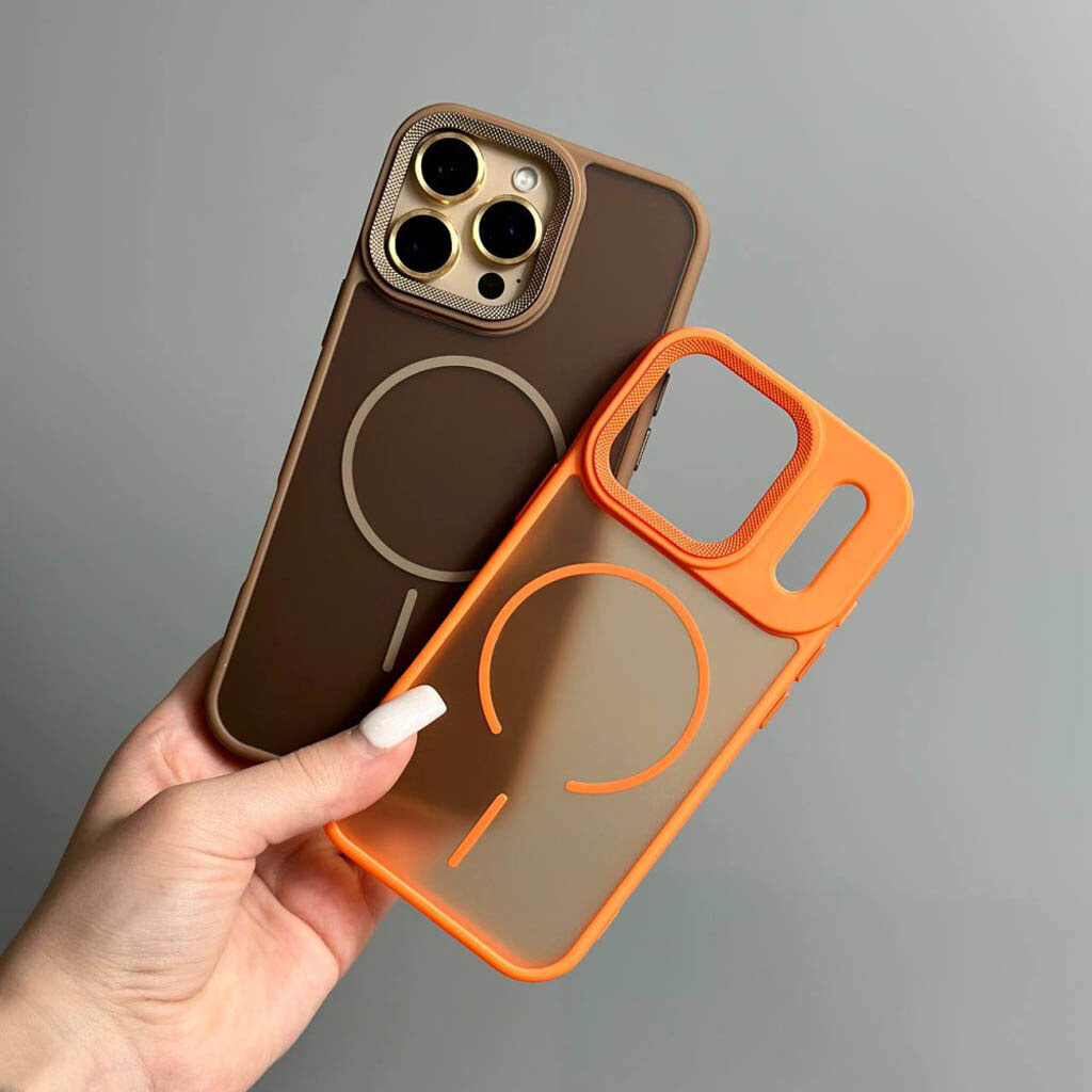 Чохол (накладка) Apple iPhone 16 Pro, Matte Corrugated Camera Thin, MagSafe, Прозорий - № 5 Чохол (накладка) Apple iPhone 16 Pro, Matte Corrugated Camera Thin, MagSafe, Прозорий - № 5