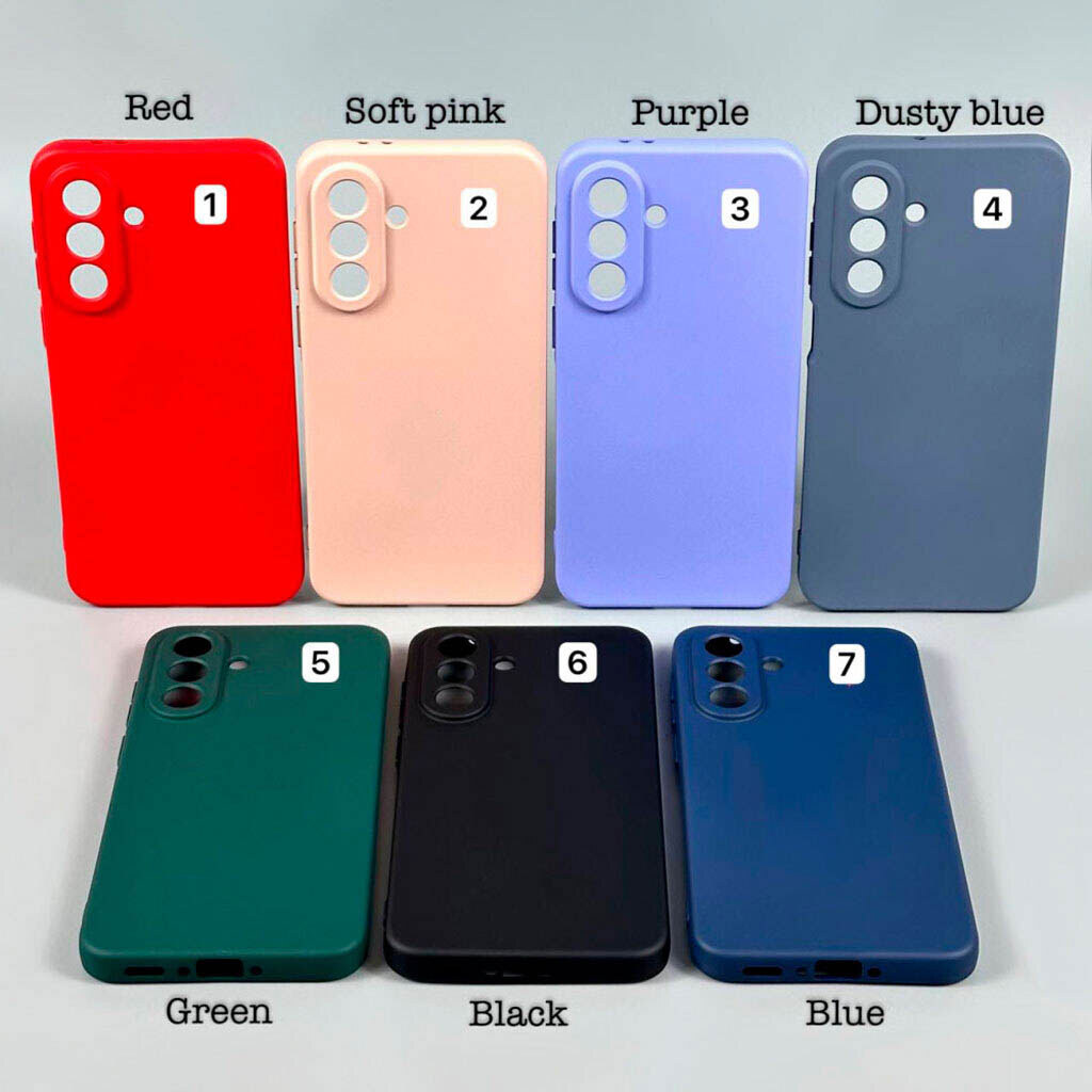 Чохол (накладка) Samsung A355 Galaxy A35 / A356 Galaxy A35 5G, UA Power Matte Thin Case, Червоний - № 8 Чохол (накладка) Samsung A355 Galaxy A35 / A356 Galaxy A35 5G, UA Power Matte Thin Case, Червоний - № 8