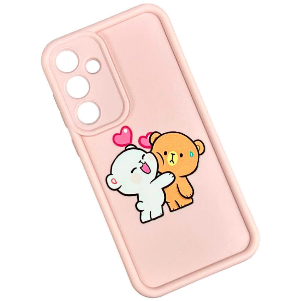Чохол (накладка) Xiaomi Redmi Note 15 Pro, Shock Sides Resistant, Milk & Mocha Bear, Малюнок - № 1 Чохол (накладка) Xiaomi Redmi Note 15 Pro, Shock Sides Resistant, Milk & Mocha Bear, Малюнок - № 1
