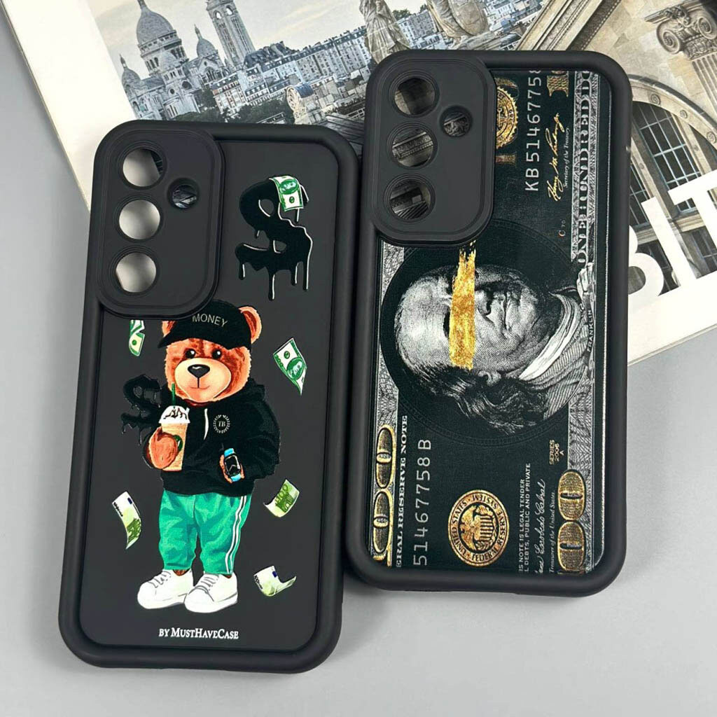 Чехол (накладка) Xiaomi Poco C71 / Redmi A5 / Redmi A7, Shock Sides Resistant, Tony Bear, Рисунок - № 4 Чехол (накладка) Xiaomi Poco C71 / Redmi A5 / Redmi A7, Shock Sides Resistant, Tony Bear, Рисунок - № 4