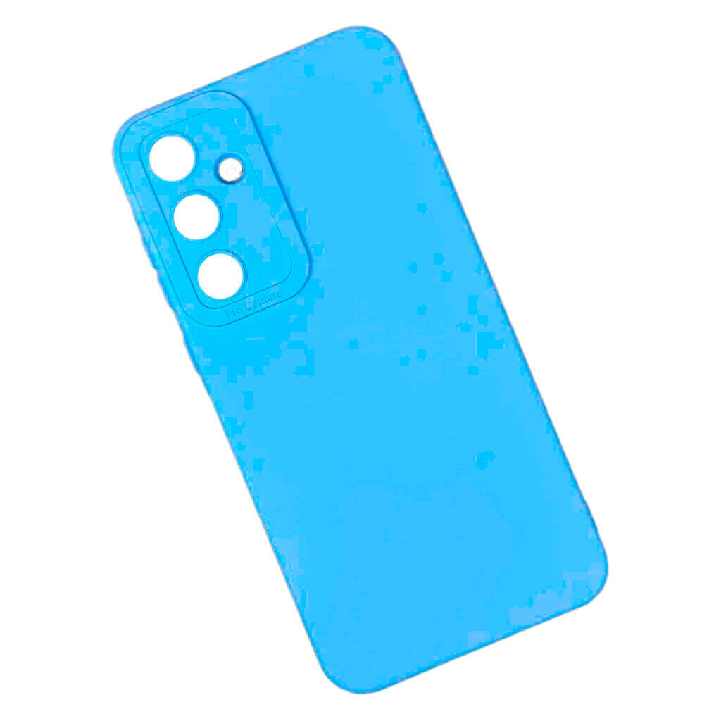 Чохол (накладка) Samsung A276 Galaxy A27, Original Soft Case, Light Blue, Блакитний - № 1 Чохол (накладка) Samsung A276 Galaxy A27, Original Soft Case, Light Blue, Блакитний - № 1