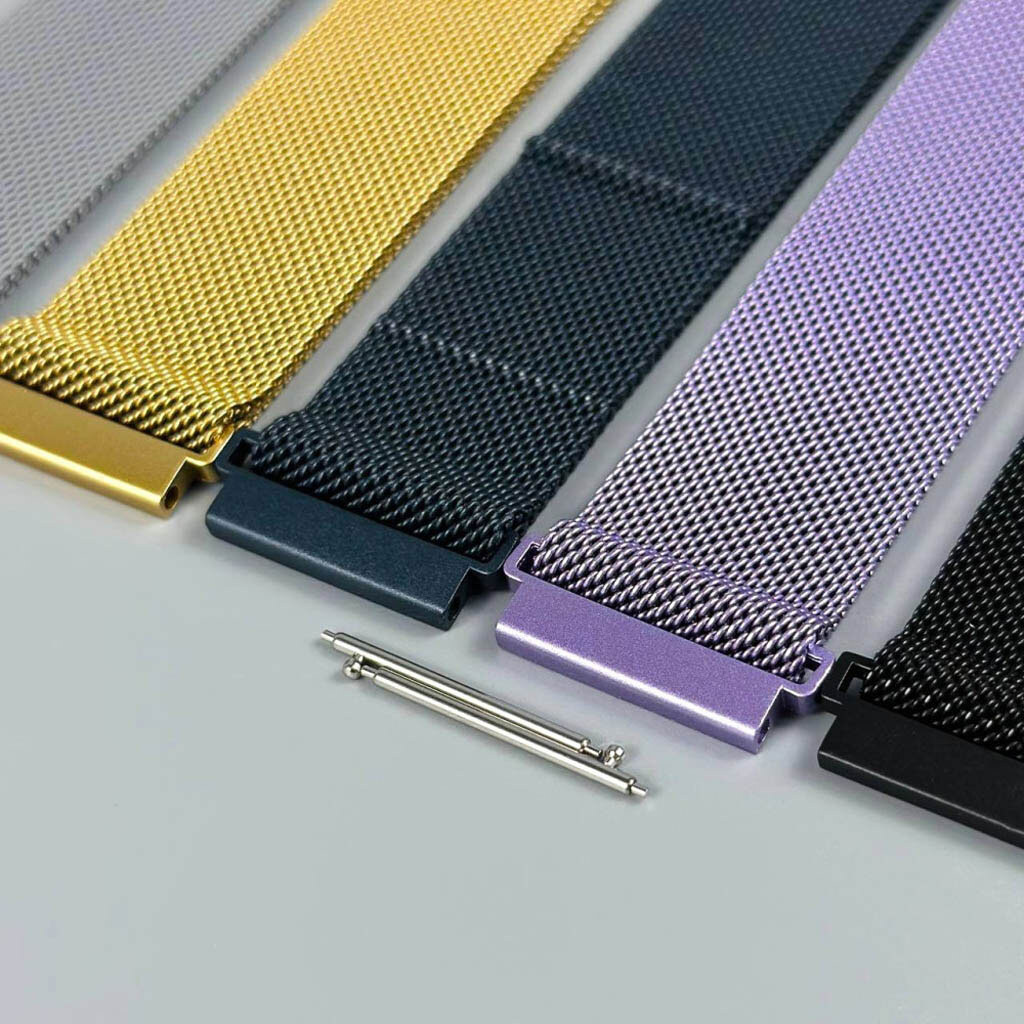 Ремешок универсальный, Milanese loop, Peach Pink, Розовый - № 6 Ремешок универсальный, Milanese loop, Peach Pink, Розовый - № 6