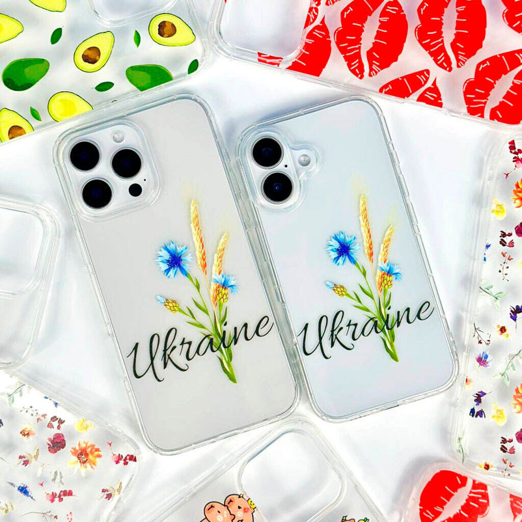 Чехол (накладка) Apple iPhone 15 Pro, Transparent Print Mix, Flowers, Прозрачный - № 4 Чехол (накладка) Apple iPhone 15 Pro, Transparent Print Mix, Flowers, Прозрачный - № 4