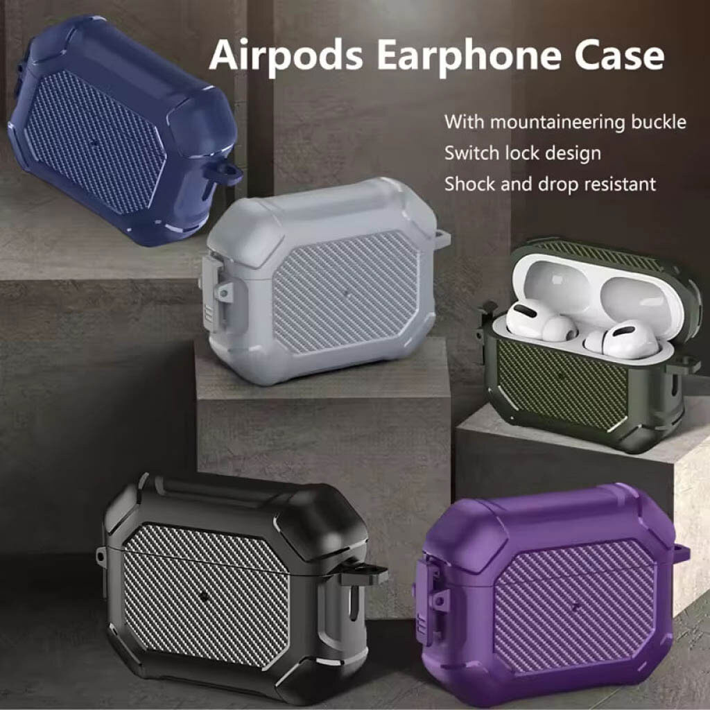 Чехол (накладка) Apple AirPods 4, Maxjoy, Синий - № 6 Чехол (накладка) Apple AirPods 4, Maxjoy, Синий - № 6