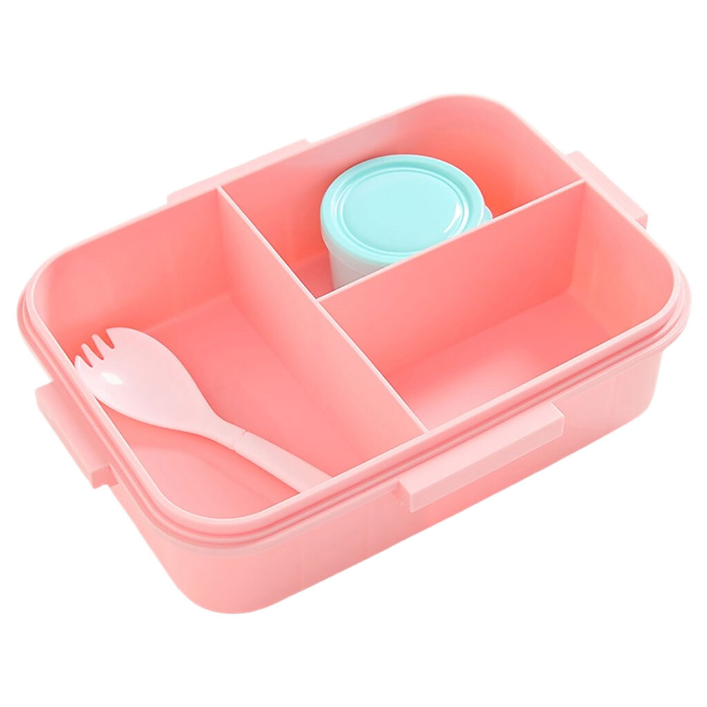 Ланч-бокс пластиковий зі столовим приладдям, Excellent Houseware - № 3 Ланч-бокс пластиковий зі столовим приладдям, Excellent Houseware - № 3