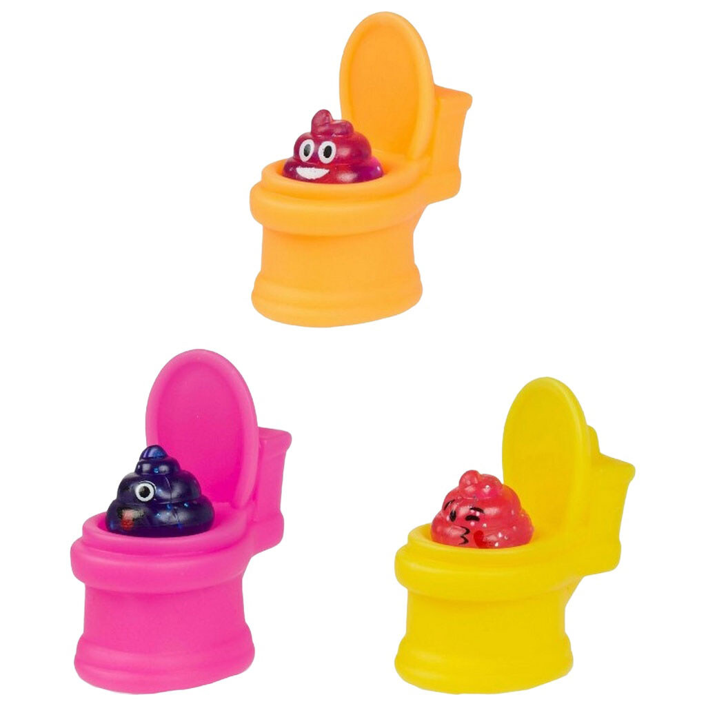 Набір іграшок-антистрес "Funny Poo: Унітази", 3 шт., Toi-Toys - № 3 Набір іграшок-антистрес "Funny Poo: Унітази", 3 шт., Toi-Toys - № 3