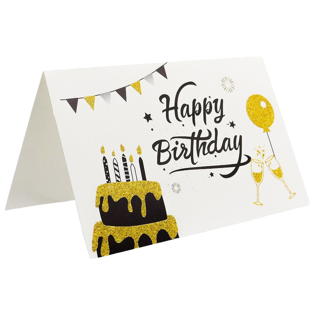 Набор поздравительных открыток Happy Birthday, 6 шт. - № 3 Набор поздравительных открыток Happy Birthday, 6 шт. - № 3