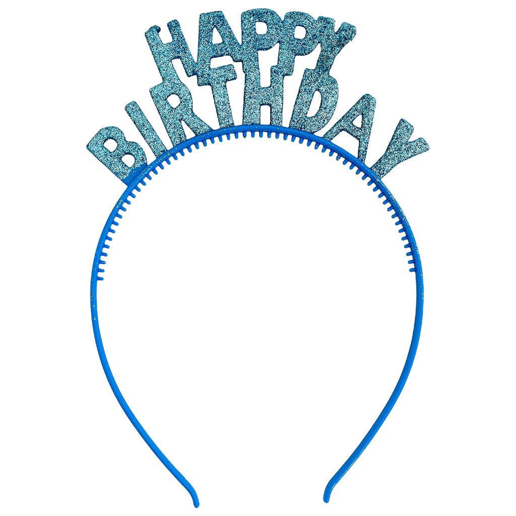 Обруч для волосся з блискітками "Happy Birthday" - № 2 Обруч для волосся з блискітками "Happy Birthday" - № 2