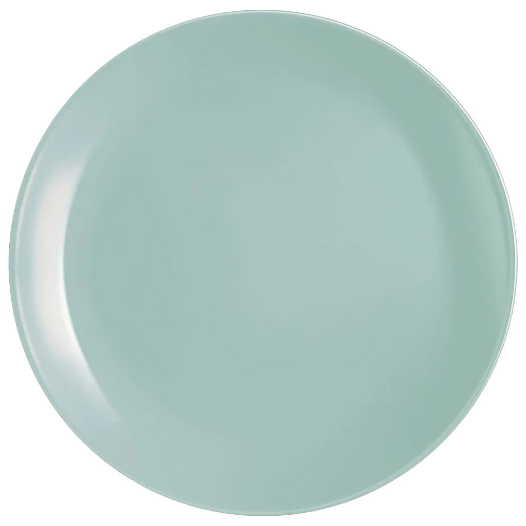Тарелка десертная стеклянная LUMINARC Diwali Light Turquoise, d=19 см - № 1 Тарелка десертная стеклянная LUMINARC Diwali Light Turquoise, d=19 см - № 1