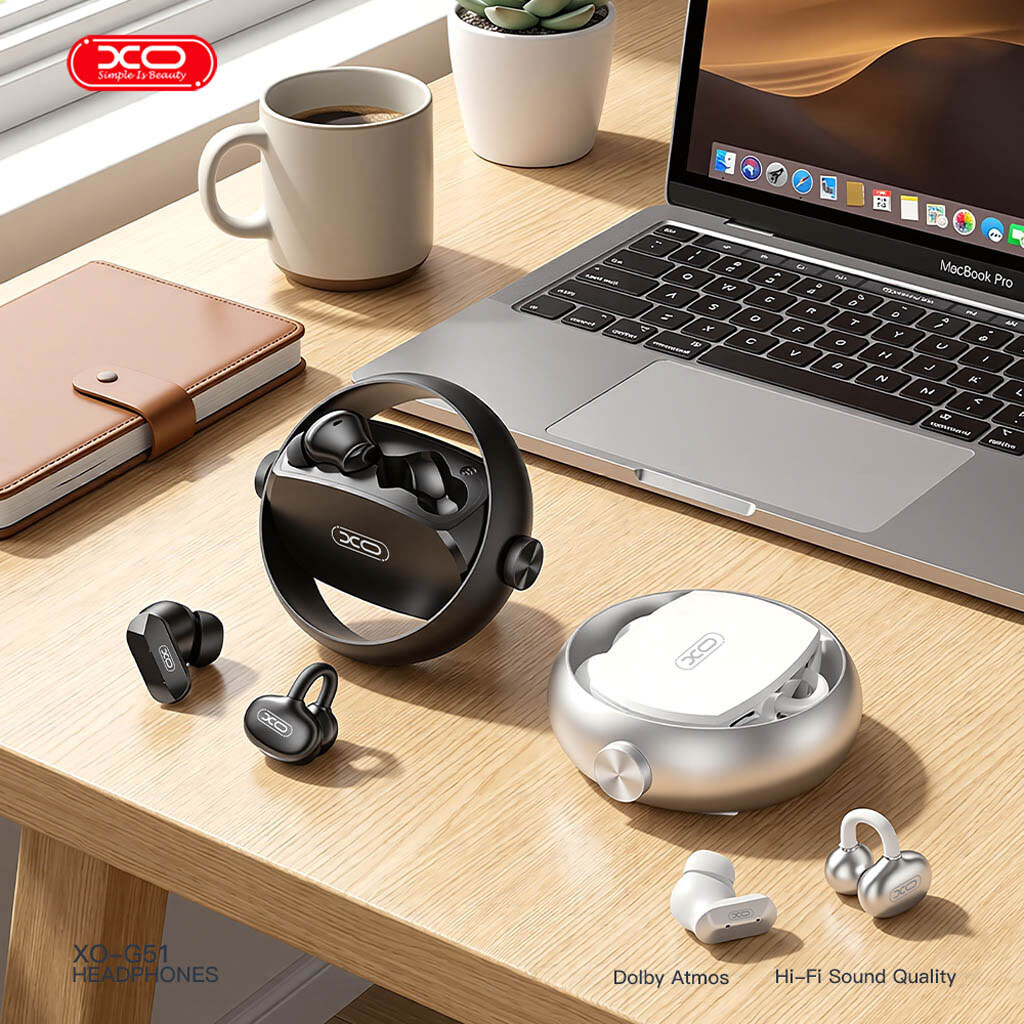 Bluetooth-гарнітура XO G51 Relieve Stress Gyroscope, Стерео, Чорний - № 5 Bluetooth-гарнітура XO G51 Relieve Stress Gyroscope, Стерео, Чорний - № 5