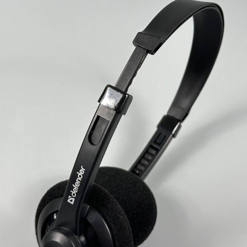 Наушники Defender Aura 104, С микрофоном, Черный - № 4 Наушники Defender Aura 104, С микрофоном, Черный - № 4