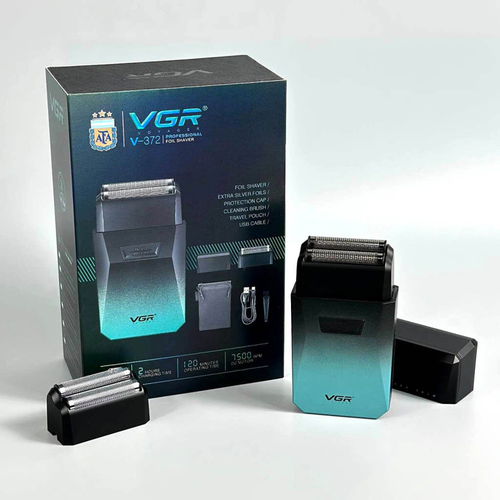 Электробритва VGR V-372, Зеленый - № 5 Электробритва VGR V-372, Зеленый - № 5