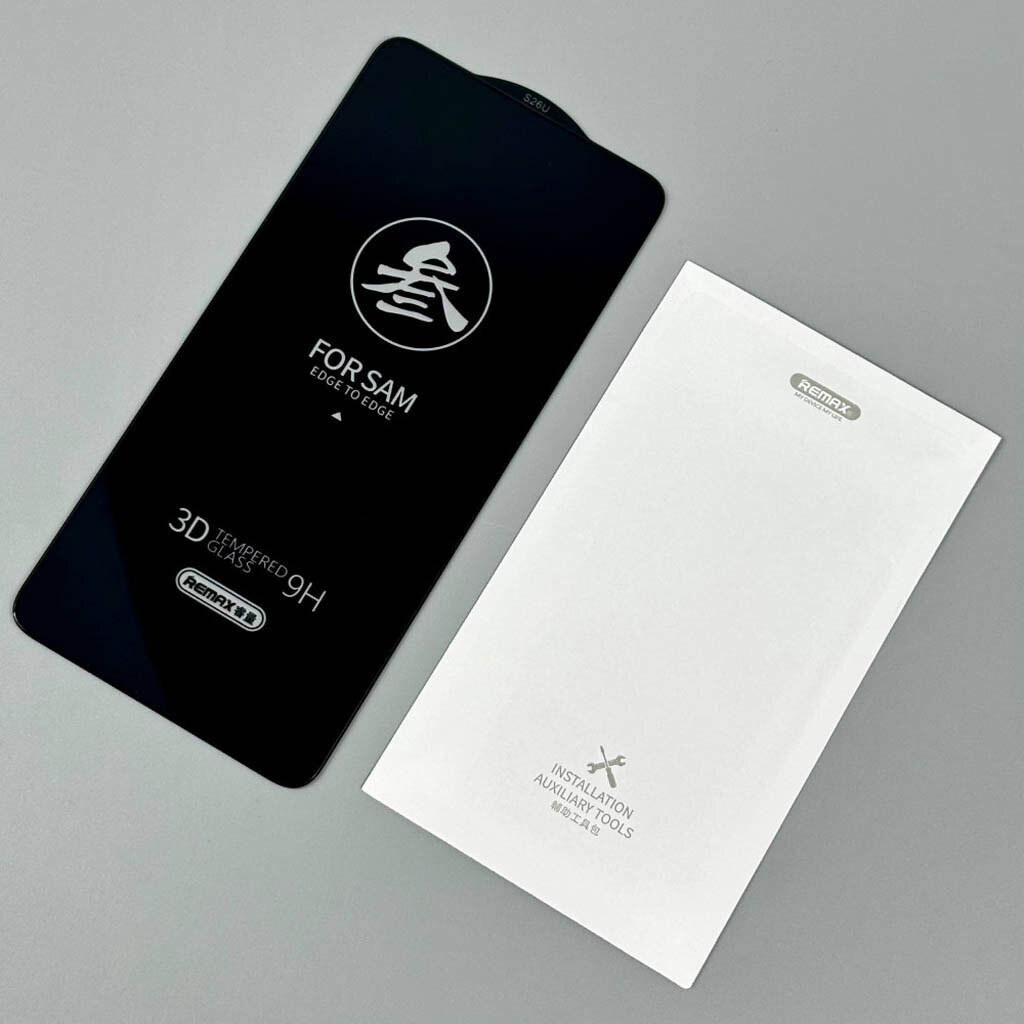 Защитное стекло Samsung Galaxy S25 Plus / S926 Galaxy S24 Plus, Remax GL-27, 3D, Черный - № 4 Защитное стекло Samsung Galaxy S25 Plus / S926 Galaxy S24 Plus, Remax GL-27, 3D, Черный - № 4