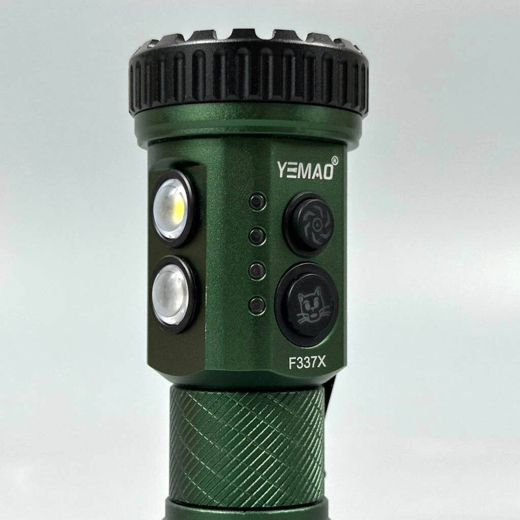 Фонарик Yemao YM-F337X, Зеленый - № 2 Фонарик Yemao YM-F337X, Зеленый - № 2