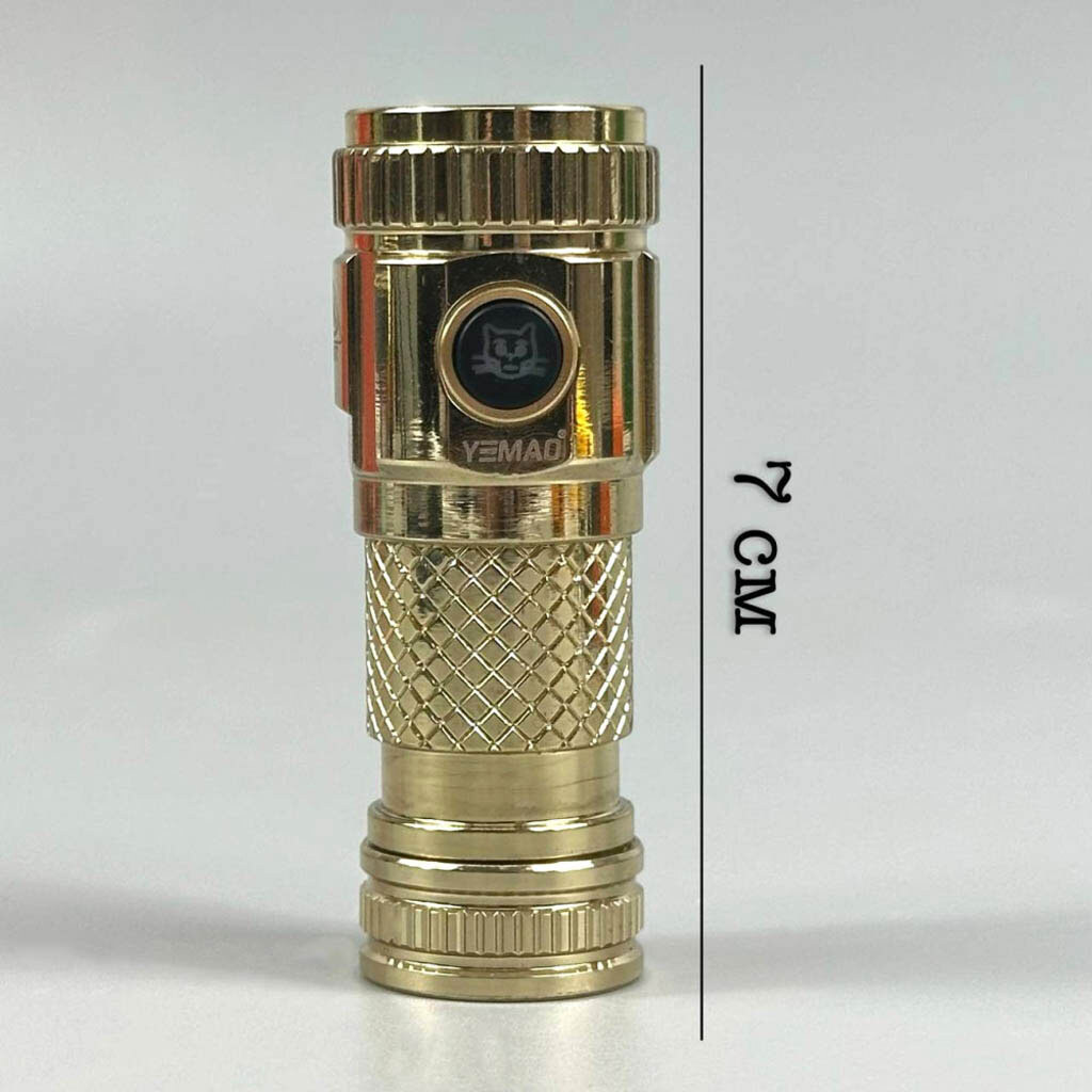 Фонарик Yemao YM-F40CU, Золотой - № 3 Фонарик Yemao YM-F40CU, Золотой - № 3
