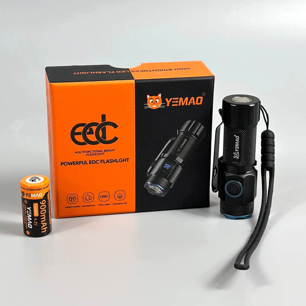 Фонарик Yemao YM-F602X, Черный - № 6 Фонарик Yemao YM-F602X, Черный - № 6