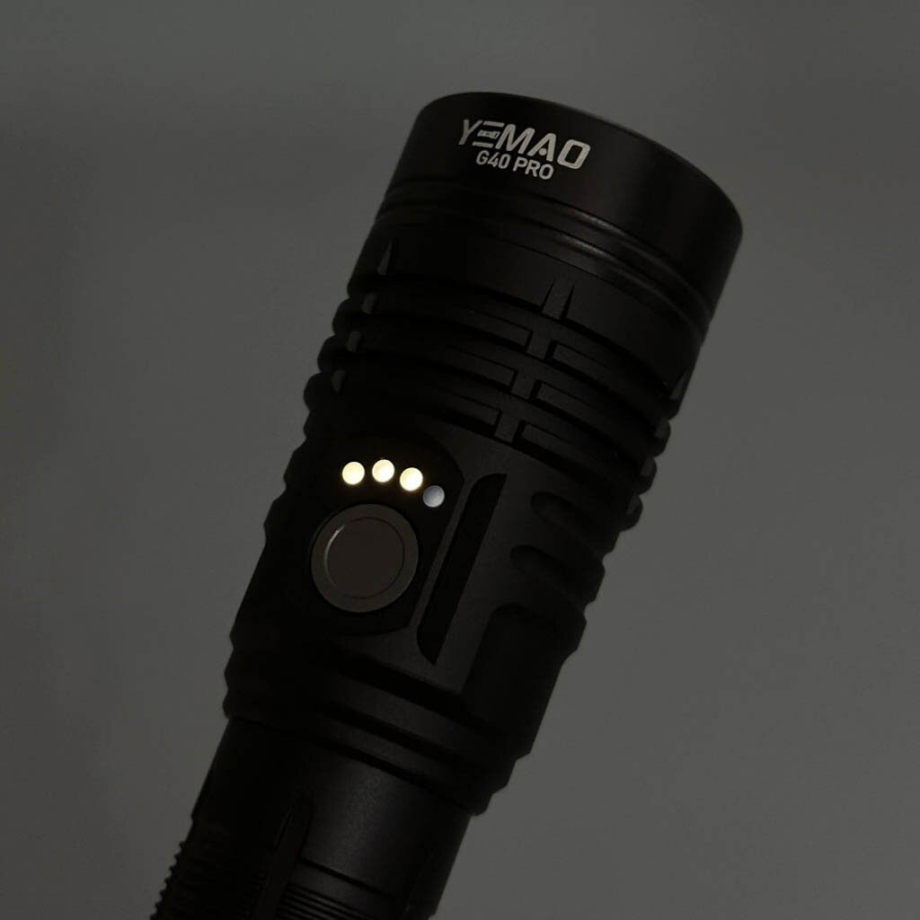 Ліхтарик Yemao YM-G40 PRO, Чорний - № 5 Ліхтарик Yemao YM-G40 PRO, Чорний - № 5