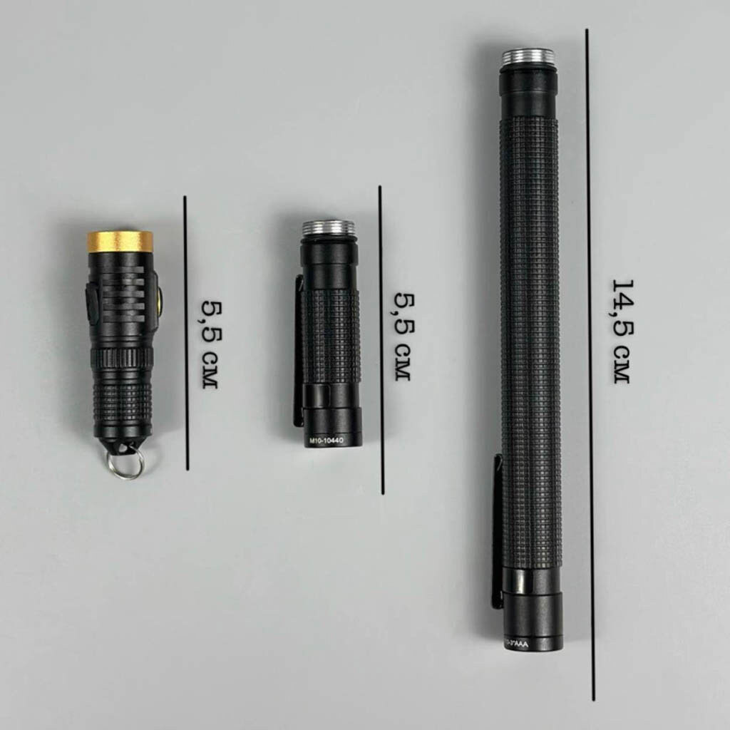 Ліхтарик Yemao YM-M10, Чорний - № 6 Ліхтарик Yemao YM-M10, Чорний - № 6