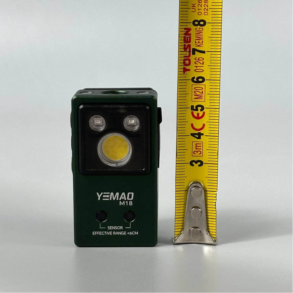 Ліхтарик Yemao YM-M18, Зелений - № 2 Ліхтарик Yemao YM-M18, Зелений - № 2
