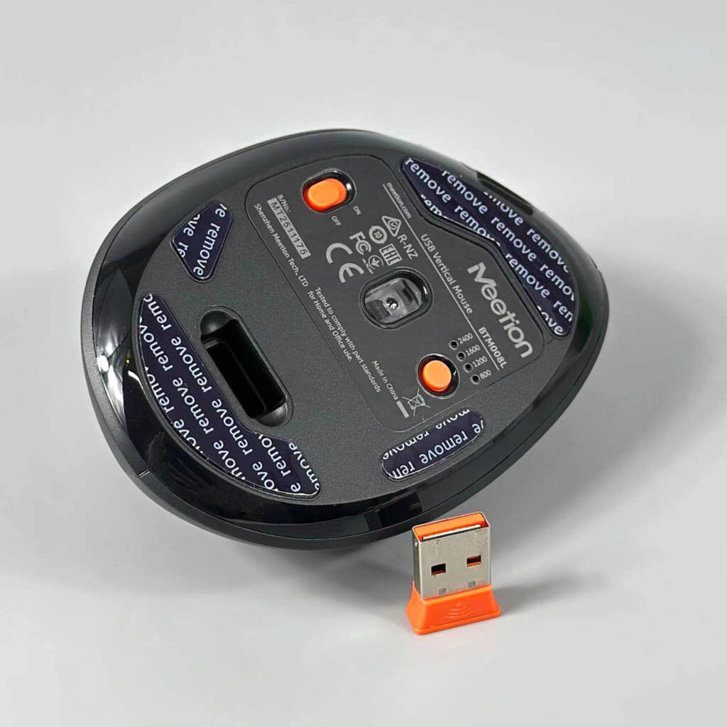 Миша Meetion BTM008L, Чорний - № 2 Миша Meetion BTM008L, Чорний - № 2