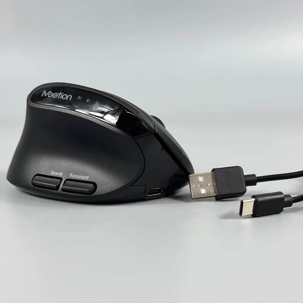 Миша Meetion BTM008L, Чорний - № 3 Миша Meetion BTM008L, Чорний - № 3
