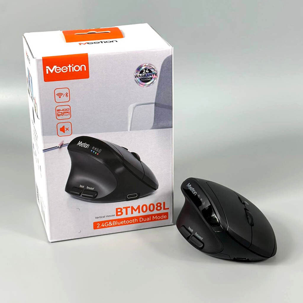 Миша Meetion BTM008L, Чорний - № 5 Миша Meetion BTM008L, Чорний - № 5