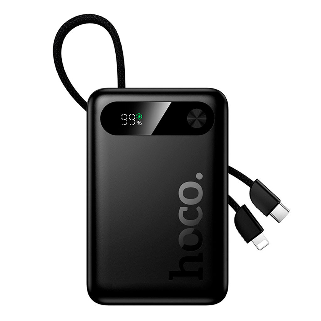 Портативная батарея (Power Bank) Hoco J171 Edge, 10000 mAh, Черный - № 1 Портативная батарея (Power Bank) Hoco J171 Edge, 10000 mAh, Черный - № 1