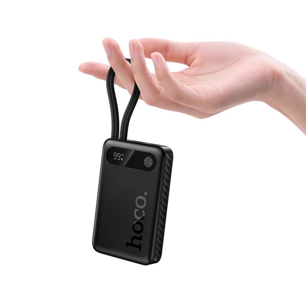 Портативная батарея (Power Bank) Hoco J171 Edge, 10000 mAh, Черный - № 3 Портативная батарея (Power Bank) Hoco J171 Edge, 10000 mAh, Черный - № 3