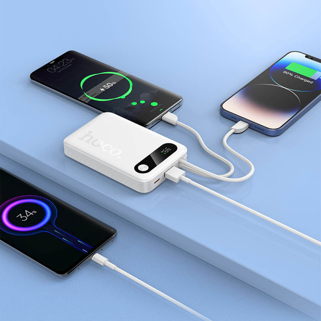 Портативная батарея (Power Bank) Hoco J171 Edge, 10000 mAh, Черный - № 5 Портативная батарея (Power Bank) Hoco J171 Edge, 10000 mAh, Черный - № 5