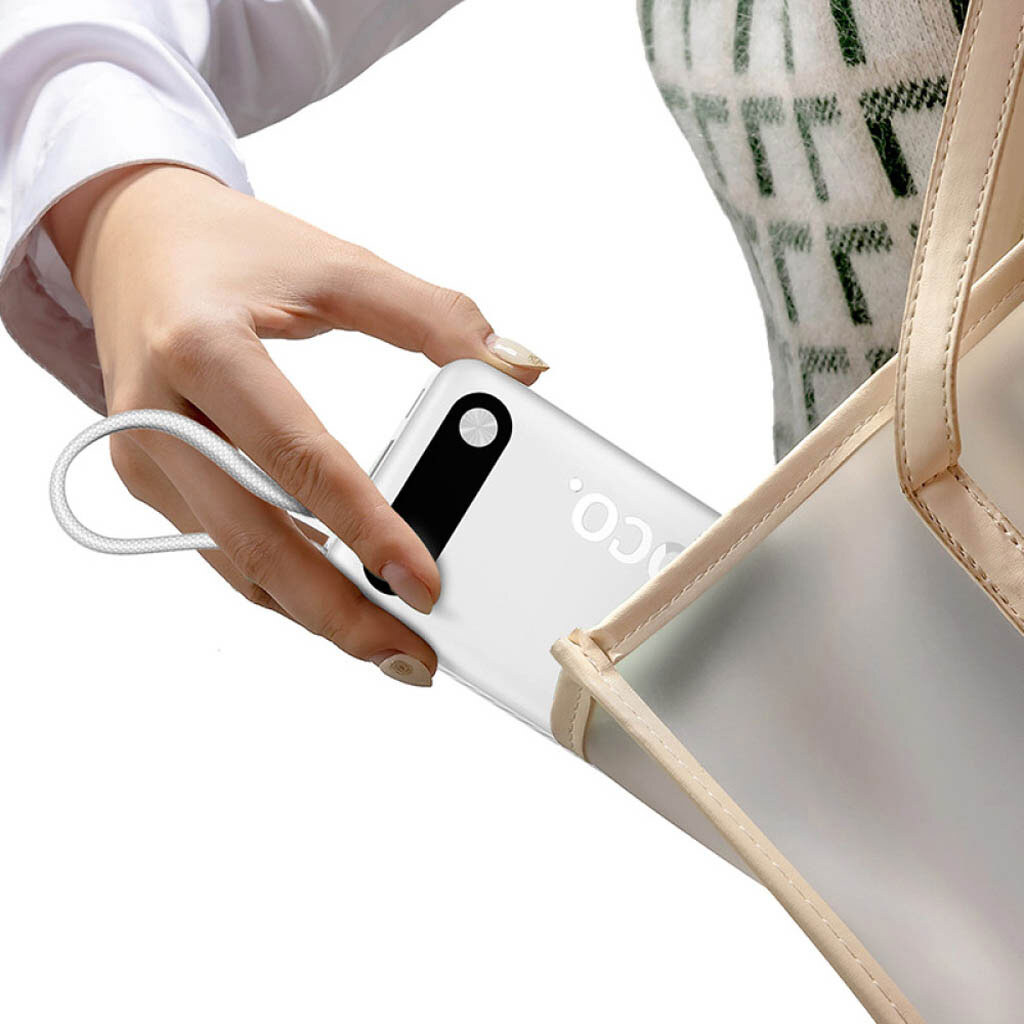 Портативная батарея (Power Bank) Hoco J171A Edge, 20000 mAh, Черный - № 4 Портативная батарея (Power Bank) Hoco J171A Edge, 20000 mAh, Черный - № 4