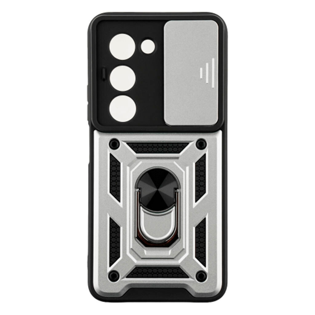 Чехол (накладка) Xiaomi Redmi Note 14, Armor Guard Shield, Серебряный - № 1 Чехол (накладка) Xiaomi Redmi Note 14, Armor Guard Shield, Серебряный - № 1