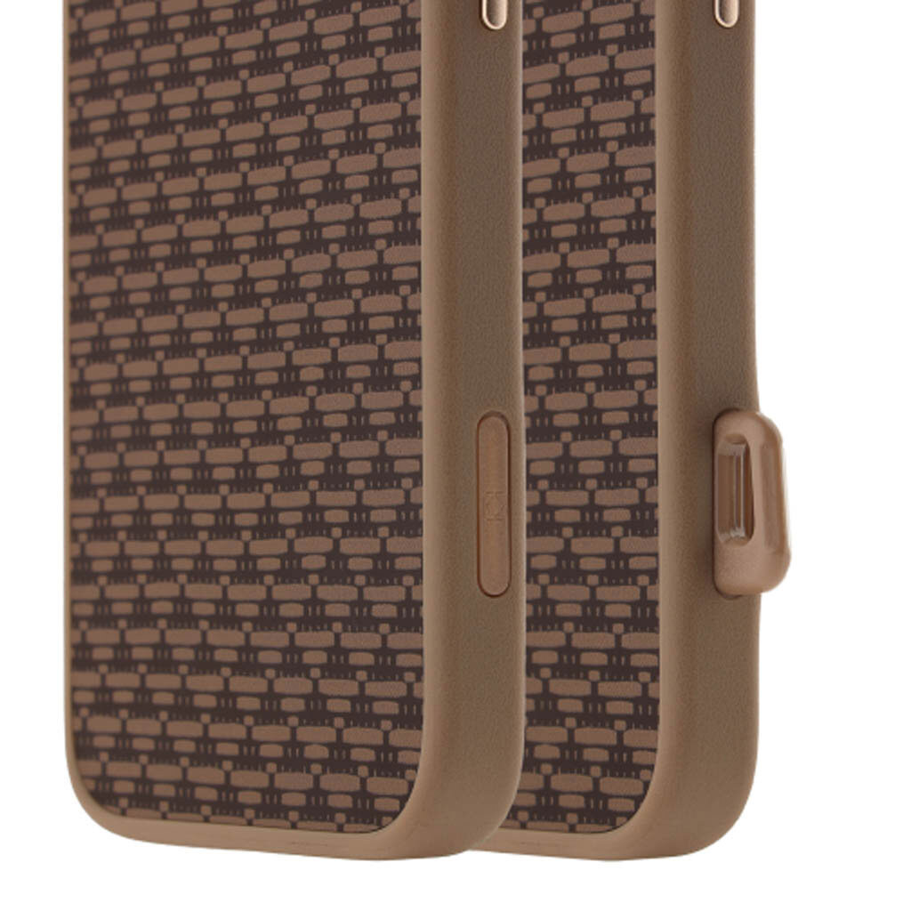 Чохол (накладка) Apple iPhone 17, Kajsa Pyramid Pattern, Desert Gold, MagSafe, Золотий - № 6 Чохол (накладка) Apple iPhone 17, Kajsa Pyramid Pattern, Desert Gold, MagSafe, Золотий - № 6