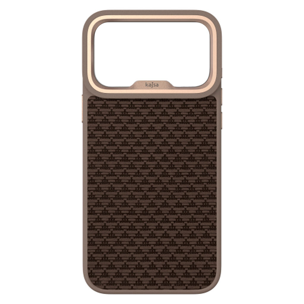 Чохол (накладка) Apple iPhone 17 Pro Max, Kajsa Pyramid Pattern, Desert Gold O-Ring, MagSafe, Золотий - № 1 Чохол (накладка) Apple iPhone 17 Pro Max, Kajsa Pyramid Pattern, Desert Gold O-Ring, MagSafe, Золотий - № 1