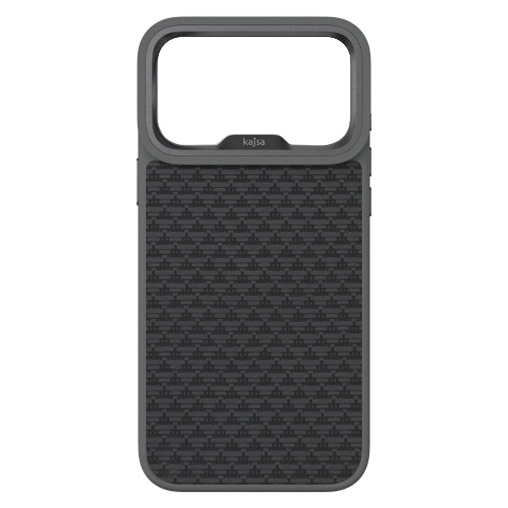 Чехол (накладка) Apple iPhone 17 Pro Max, Kajsa Pyramid Pattern, MagSafe, Grey O-Ring, Серый - № 1 Чехол (накладка) Apple iPhone 17 Pro Max, Kajsa Pyramid Pattern, MagSafe, Grey O-Ring, Серый - № 1