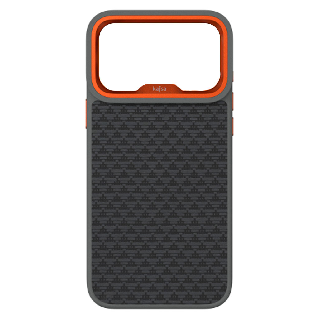 Чехол (накладка) Apple iPhone 17 Pro Max, Kajsa Pyramid Pattern, MagSafe, Mix O-Ring, Серый - № 1 Чехол (накладка) Apple iPhone 17 Pro Max, Kajsa Pyramid Pattern, MagSafe, Mix O-Ring, Серый - № 1