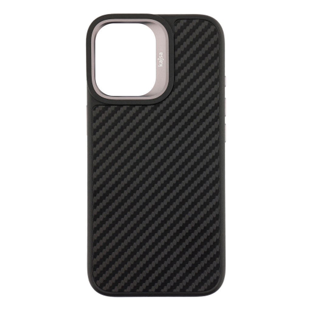 Чехол (накладка) Apple iPhone 17, Kajsa Straw Mat Pattern, MagSafe, Черный - № 1 Чехол (накладка) Apple iPhone 17, Kajsa Straw Mat Pattern, MagSafe, Черный - № 1