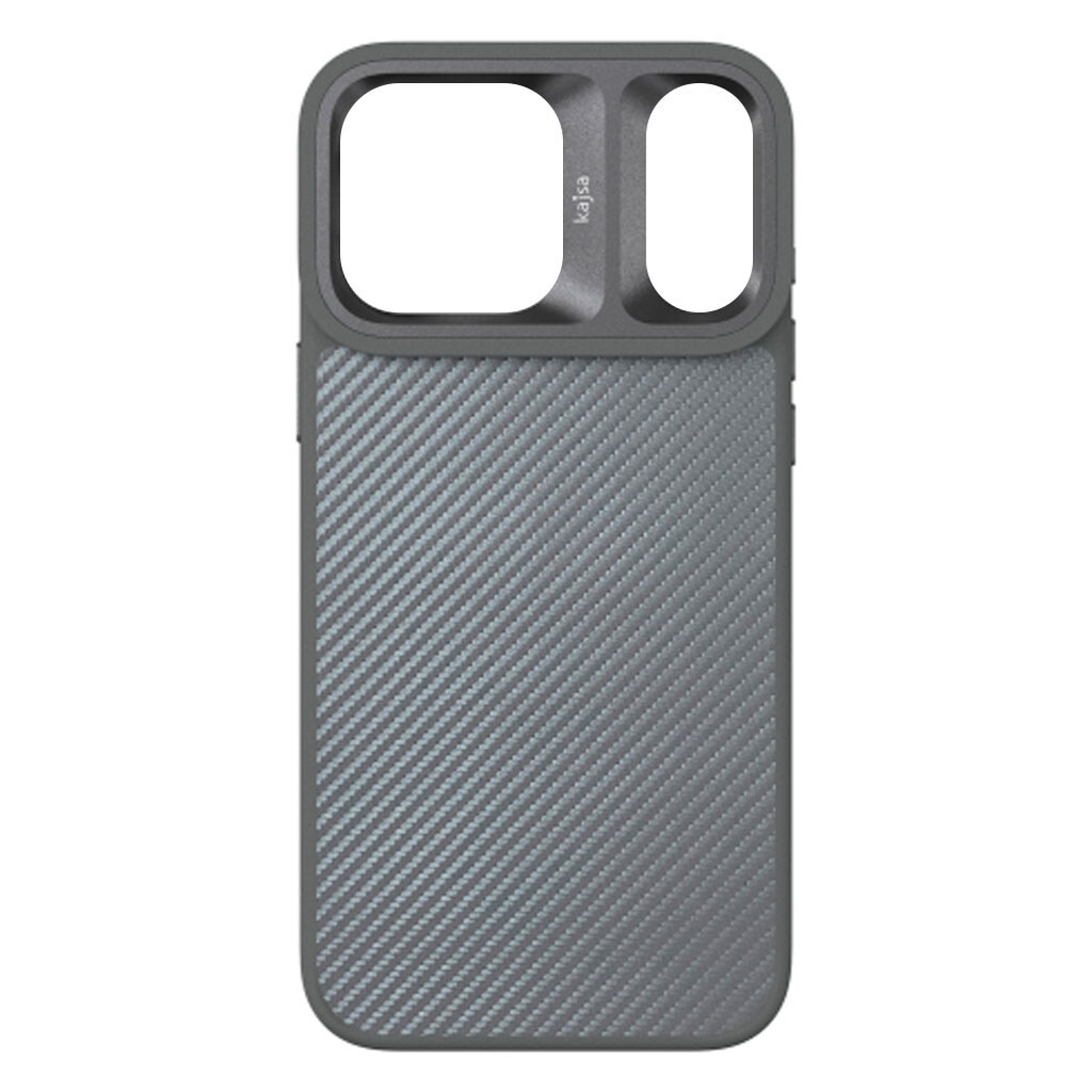 Чохол (накладка) Apple iPhone 17 Pro, Kajsa Straw Mat Pattern, Grey B-Ring, MagSafe, Сірий - № 1 Чохол (накладка) Apple iPhone 17 Pro, Kajsa Straw Mat Pattern, Grey B-Ring, MagSafe, Сірий - № 1