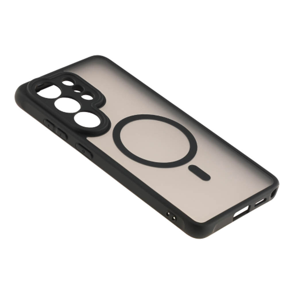 Чохол (накладка) Samsung Galaxy S26 Ultra, TPU Anti Drop, MagSafe, Чорний - № 6 Чохол (накладка) Samsung Galaxy S26 Ultra, TPU Anti Drop, MagSafe, Чорний - № 6