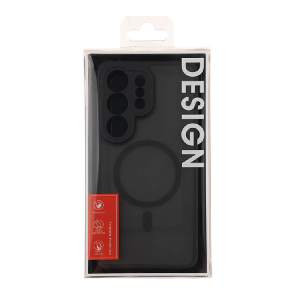 Чохол (накладка) Samsung Galaxy S26 Ultra, TPU Anti Drop, MagSafe, Чорний - № 8 Чохол (накладка) Samsung Galaxy S26 Ultra, TPU Anti Drop, MagSafe, Чорний - № 8
