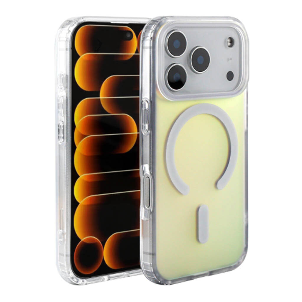 Чохол (накладка) Apple iPhone 18 Pro Max, IMD Gradient, MagSafe, Прозорий - № 6 Чохол (накладка) Apple iPhone 18 Pro Max, IMD Gradient, MagSafe, Прозорий - № 6