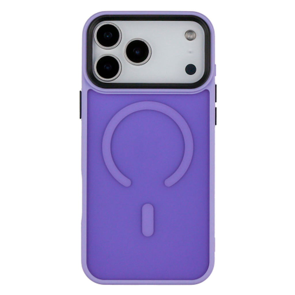 Чохол (накладка) Apple iPhone 17 Pro Max, Color Matte, Elegant Purple, MagSafe, Фіолетовий - № 1 Чохол (накладка) Apple iPhone 17 Pro Max, Color Matte, Elegant Purple, MagSafe, Фіолетовий - № 1
