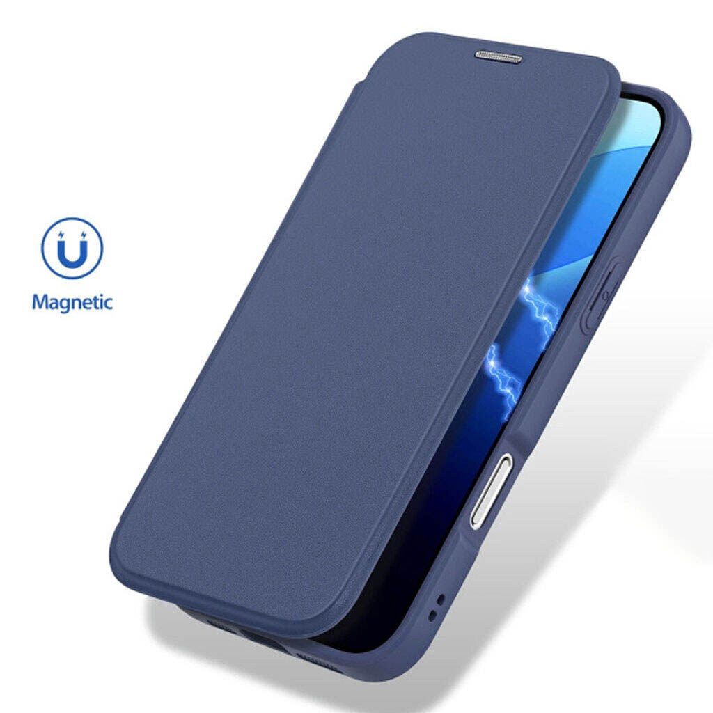 Чехол (книжка) Samsung Galaxy S25 Edge, Dux Ducis Skin X Pro, MagSafe, Черный - № 2 Чехол (книжка) Samsung Galaxy S25 Edge, Dux Ducis Skin X Pro, MagSafe, Черный - № 2