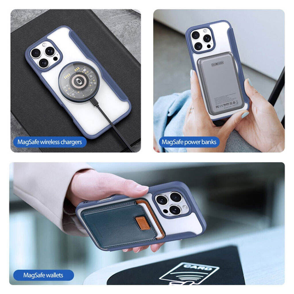 Чехол (книжка) Samsung Galaxy S25 Edge, Dux Ducis Skin X Pro, MagSafe, Черный - № 7 Чехол (книжка) Samsung Galaxy S25 Edge, Dux Ducis Skin X Pro, MagSafe, Черный - № 7