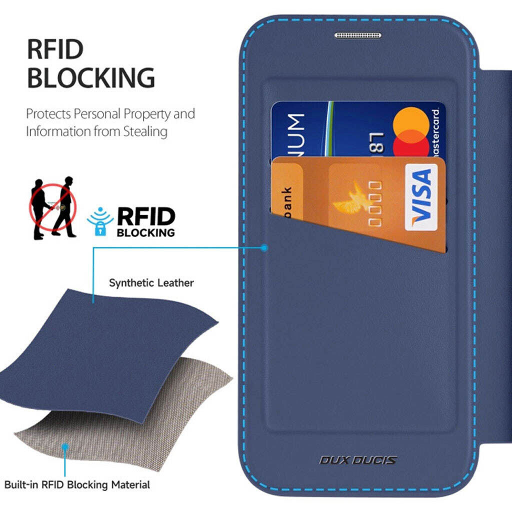 Чехол (книжка) Samsung Galaxy S25 Edge, Dux Ducis Skin X Pro, MagSafe, Синий - № 3 Чехол (книжка) Samsung Galaxy S25 Edge, Dux Ducis Skin X Pro, MagSafe, Синий - № 3