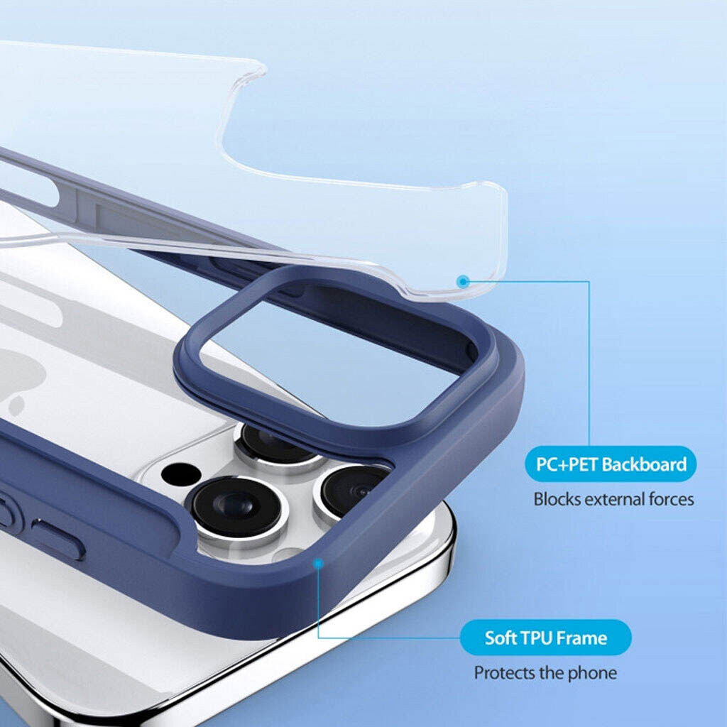Чехол (книжка) Samsung Galaxy S25 Edge, Dux Ducis Skin X Pro, MagSafe, Синий - № 4 Чехол (книжка) Samsung Galaxy S25 Edge, Dux Ducis Skin X Pro, MagSafe, Синий - № 4